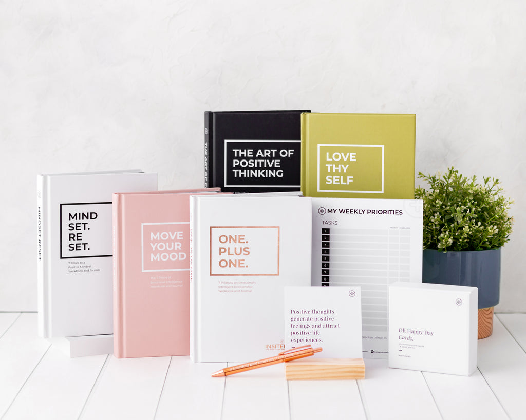The Transformation Pack: Positive Mindset Workbooks + Positive Affirmation + Daily Task Planner