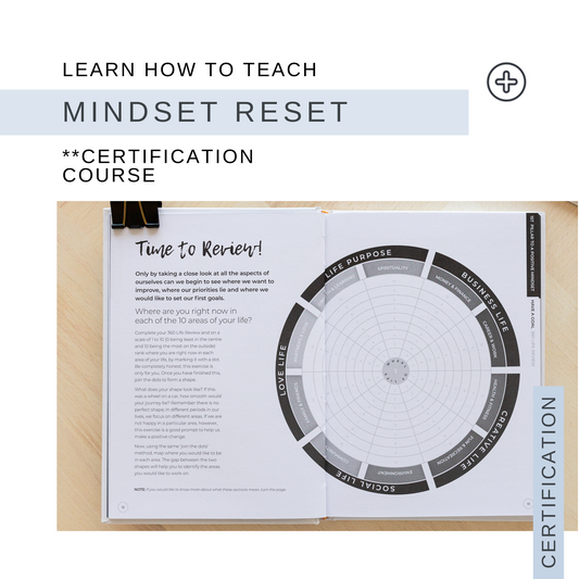 Mindset Reset Workbook Certification Course